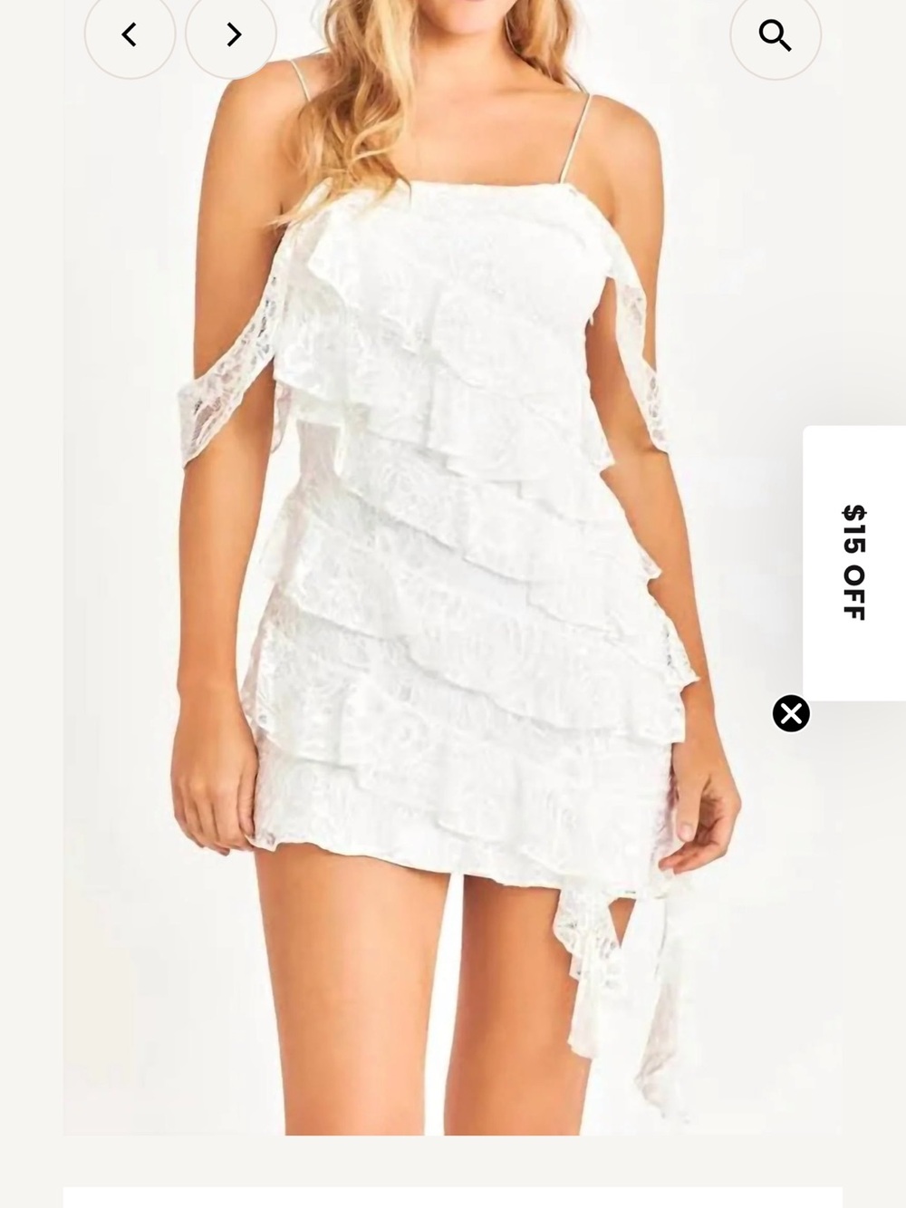 LoveShackFancy Sobine Mini Dress 14-NWT - Picture 5 of 9